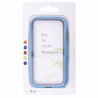 Bumper Samsung i9500 S4 niebieski + czarny