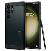 Spigen Tough Armor Samsung S23 Ultra green
