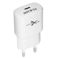 Ładowarka sieciowa Ampere usb Typ C PD 20W biała