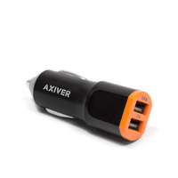 Ładowarka samochodowa Axiver 2 usb 3.5A czarna ACC35B-2U