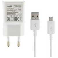 Ładowarka sieciowa Samsung micro usb 2A EP-TA20EWE + kabel usb biała bulk / FC