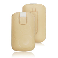 Futerał Deko - Samsung i9300 Galaxy S3 i9500 S4 Core i8260 cappucino /rozmiar13