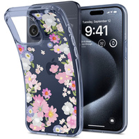 Spigen Liquid Crystal iPhone 15 Pro blossom
