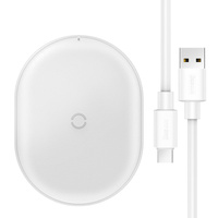 Baseus ładowarka indukcyjna Cobble 15W biała quick charge