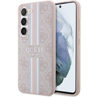 Etui Guess Samsung S23+ Plus różowy hard case 4G Printed Collection GUHCS23MP4RPSP