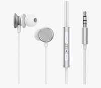 Joyroom słuchawki douszne 3,5mm srebrne