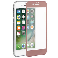 Szkło 5D iPhone 6 6s 4,7" różowe