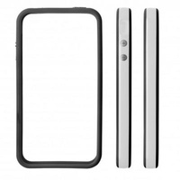 Bumper iPhone 5 crystal + czarny HQ