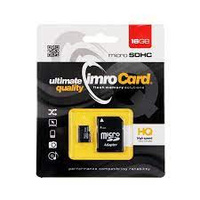 Karta Micro 16GB Imro cl.10 z adapterem