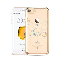 Etui KINGXBAR iPhone 7 Twinkling Moon gold