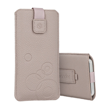 Futerał Deko - rozmiar XXL S23 Ultra / Redmi 12c cappuccino