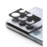 Ringke ochronna nakładka na tylni aparat Samsung S21 Ultra czarna