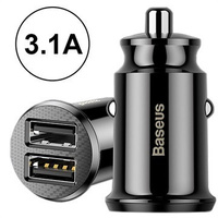 Baseus ładowarka samochodowa Grain 2xUSB 3.1A