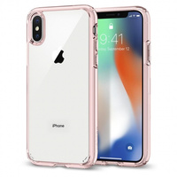 Spigen Ultra Hybrid iPhone X / XS rose crystal