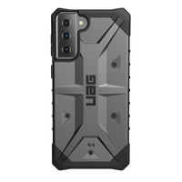 Etui UAG Pathfinder do Samsung S21+ srebrne
