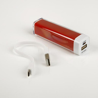 Power Bank Block czerwony 2800mAh Li-Ion