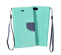 Kabura Book Fancy Samsung S7 miętowo-granatowa