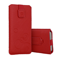 Futerał Deko - rozmiar XXL S23 Ultra / Redmi 12c czerwony