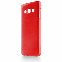 Metallic Jelly Samsung S5 czerwony