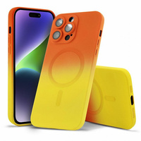 Etui Duo z MagSafe iPhone 11 pomarańczowe