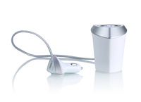 Rozdzielacz Remax 2 gniazda + 3usb 3.4A biały