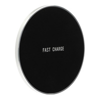 Ładowarka indukcyjna QI Fast Charge FC05 srebrna / min.2A