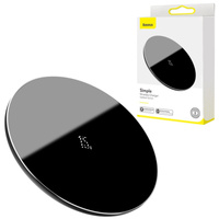 Baseus ładowarka indukcyjna Simple 15W czarna z kable C-C