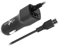 Ładowarka samochodowa 2xUSB + kabel micro usb 3.1A eXtreme