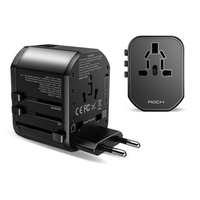 Rock Adapter podróżny + ładowarka usb