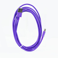Kabel iPhone 5/6 2metry fioletowy iOS8.4