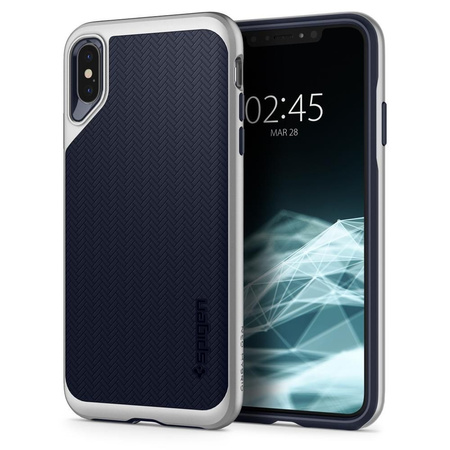 Spigen Neo Hybrid iPhone XS MAX satin silver
