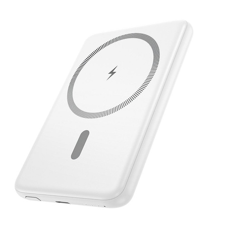 Hoco Power Bank 5000mAh z magsafe QC + PD 20W biały