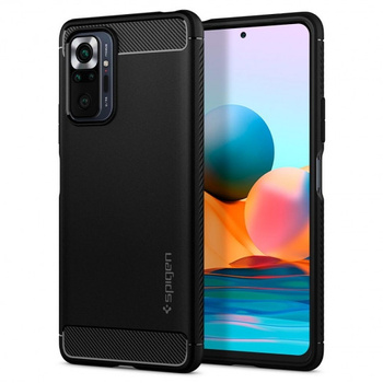Spigen Rugged Armor Xiaomi Redmi Note 10 Pro matte black