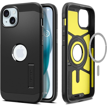 Spigen Tough Armor z MagSafe iPhone 15 black