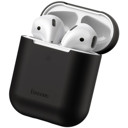 Baseus etui na słuchawki AirPods czarne