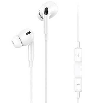USAMS zestaw słuchawkowy stereo do iPhone / lightning EP-41 biały