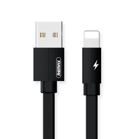 Kabel Remax Kerolla iPhone 5/SE/6/7/8/X 1metr czarny RC-094i