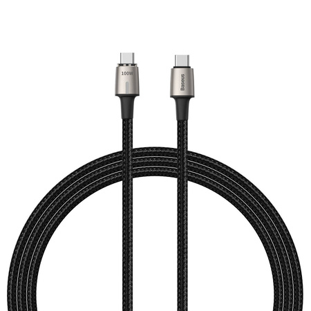 Baseus kabel magnetyczny ZINC 2xusb typ C Power Delivery 1.2m 100W 5A