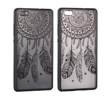 Etui Lace Samsung J7 2017 wzór 3 czarny