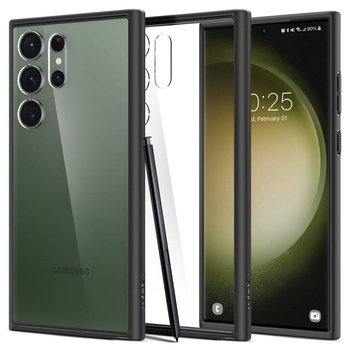 Spigen Ultra Hybrid Samsung S23 Ultra matte black