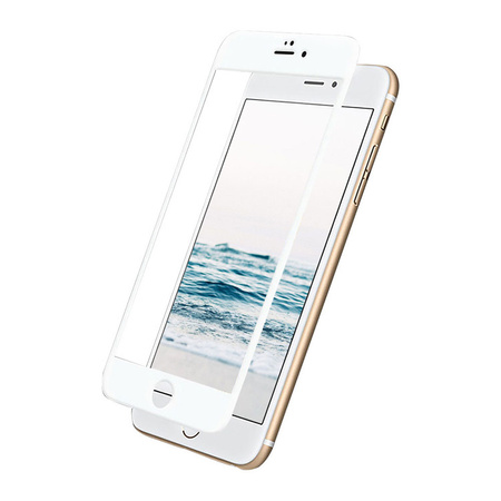 Szkło hartowane X-ONE 9H iPhone 6 3D pełen ekran białe 4,7"