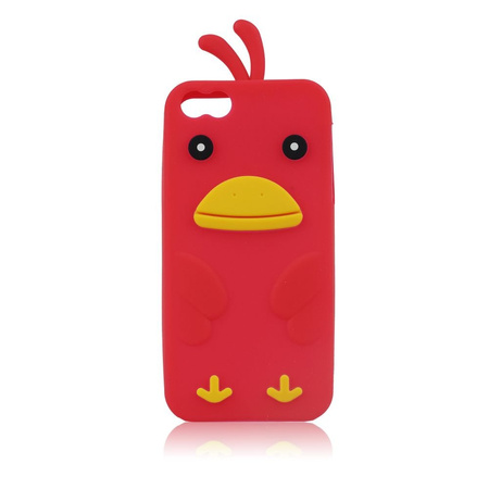 Futerał silikonowy 3D Samsung i9300 S3 Ptak czerwony