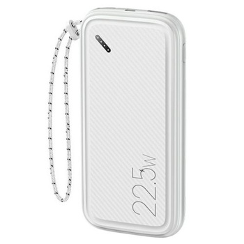 Powerbank USAMS PB56 10000mAh 22.5W biały 2xQC 3.0 + 1xPD Li-Pol
