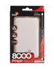 Power Bank Tel1 Slim 8000mAh biały