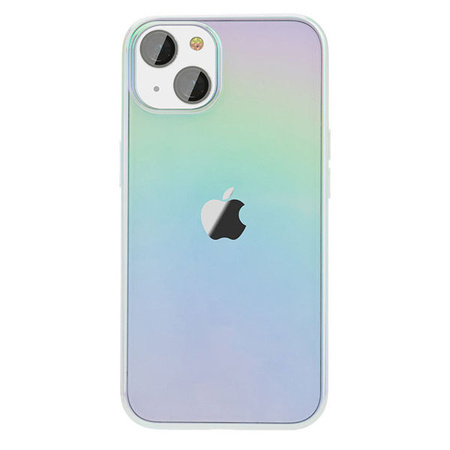 Etui KINGXBAR iPhone 13 Pro Gradient / biały