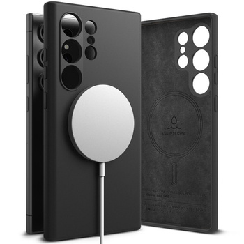 Ringke Silicone z magsafe Samsung S24 Ultra black