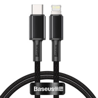 Baseus kabel USB typ C do Lightning Power Delivery czarny 20W 100cm