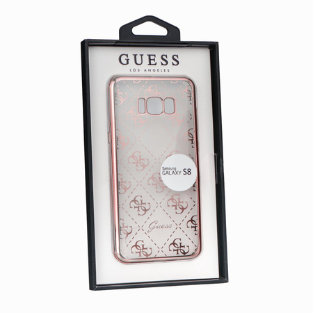 Etui Guess Samsung S8 złoty-róż GUHCS8TR4GRG
