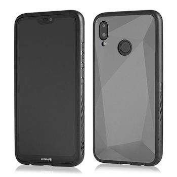 Etui Glass PRISM Huawei P20 Lite czarne