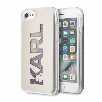 Etui Karl Lagerfeld iPhone 7/8/SE2 hard case Glitter Mirror Karl Logo KLHCI8KLMLGR
